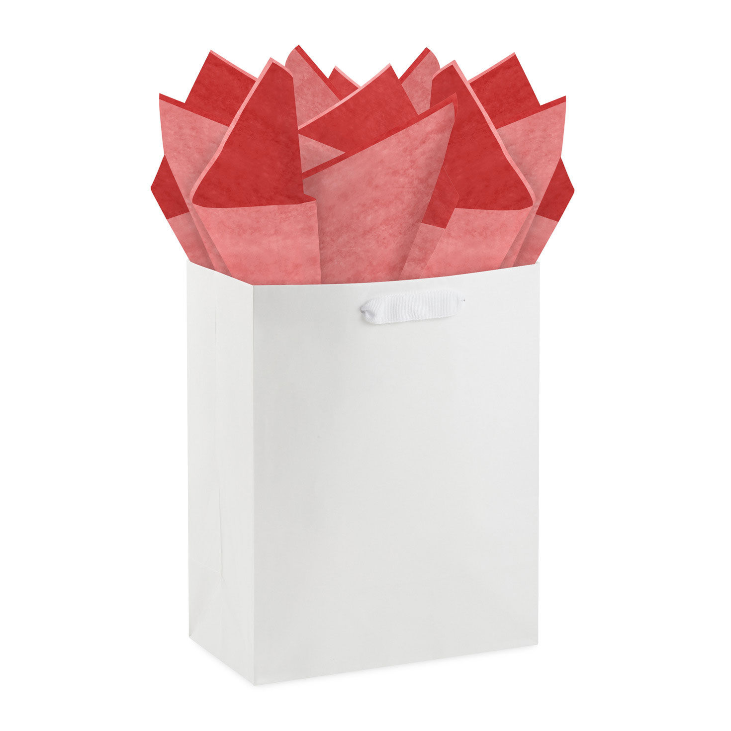 Solid Red-Orange/Coral/Pink 3-Pack Assortment Tissue Paper, 12 sheets, Red-Orange/Coral/Pink, large image number 4