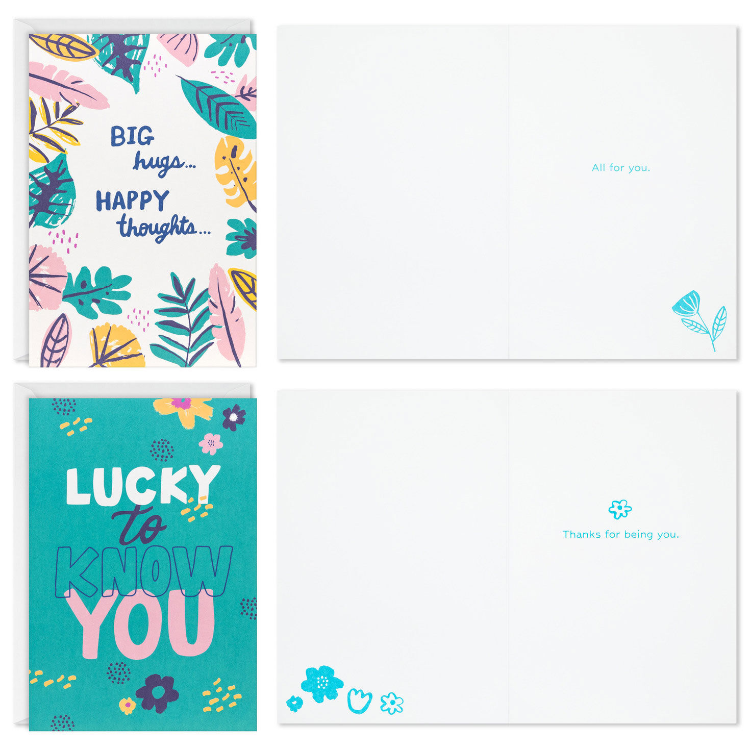 Soft Sketches Nature Art Cards Assortment card fronts with sentiment image number 4