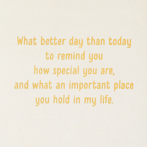 How Special You Are Birthday Card for Sister, 