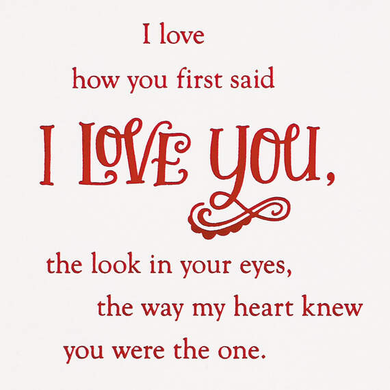 I Love the Story of Us Romantic Valentine's Day Card, , large image number 2