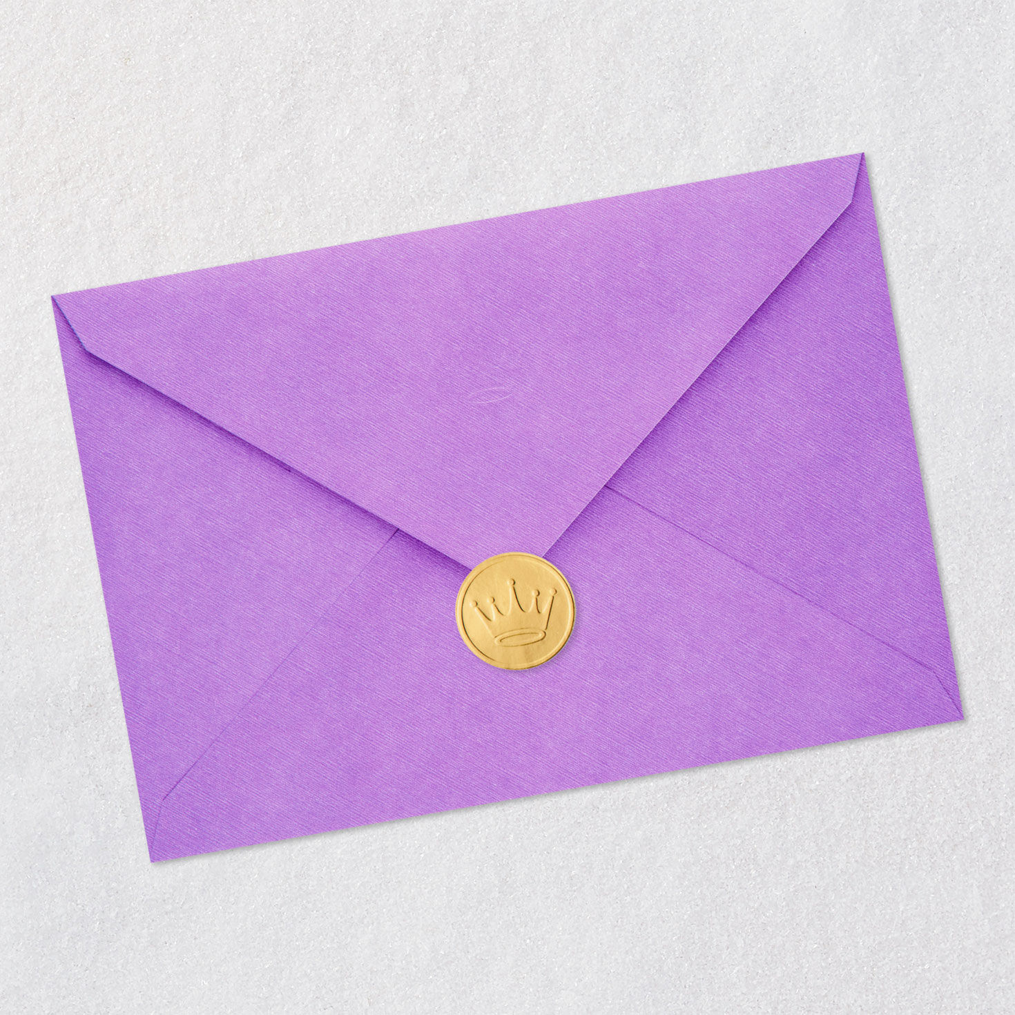 Floral Easter Egg Granddaughter Easter Card Envelope Back with Seal image number 7