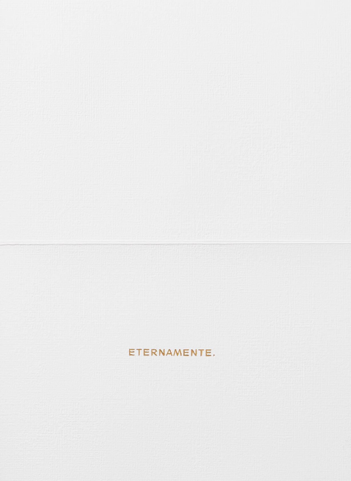 Contigo Por Siempre Spanish Language Anniversary Card