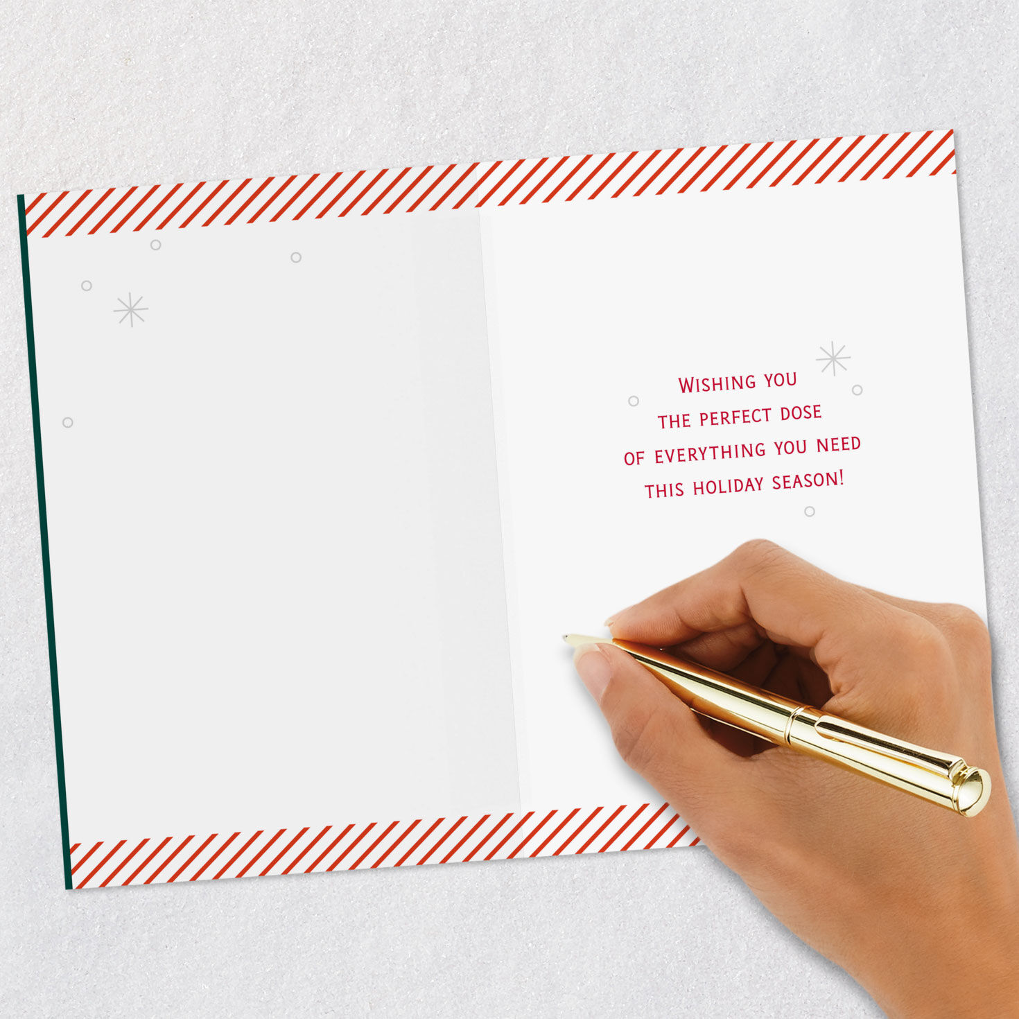 Peace, Joy, Good Health Holiday Card for Healthcare Professional, , large image number 6