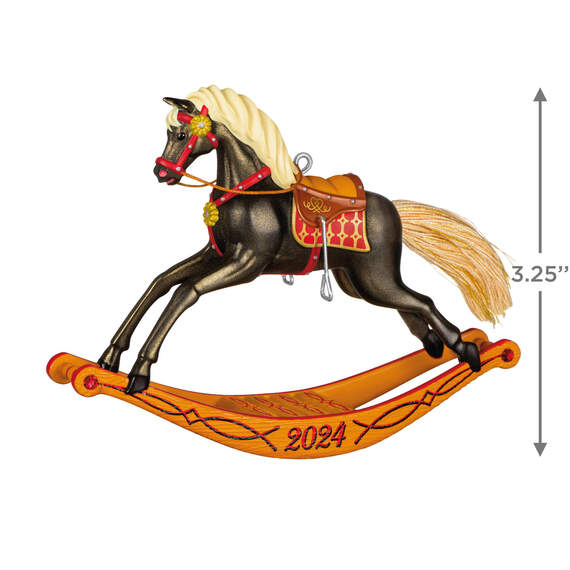 Rocking Horse Memories 2024 Ornament, , large image number 3