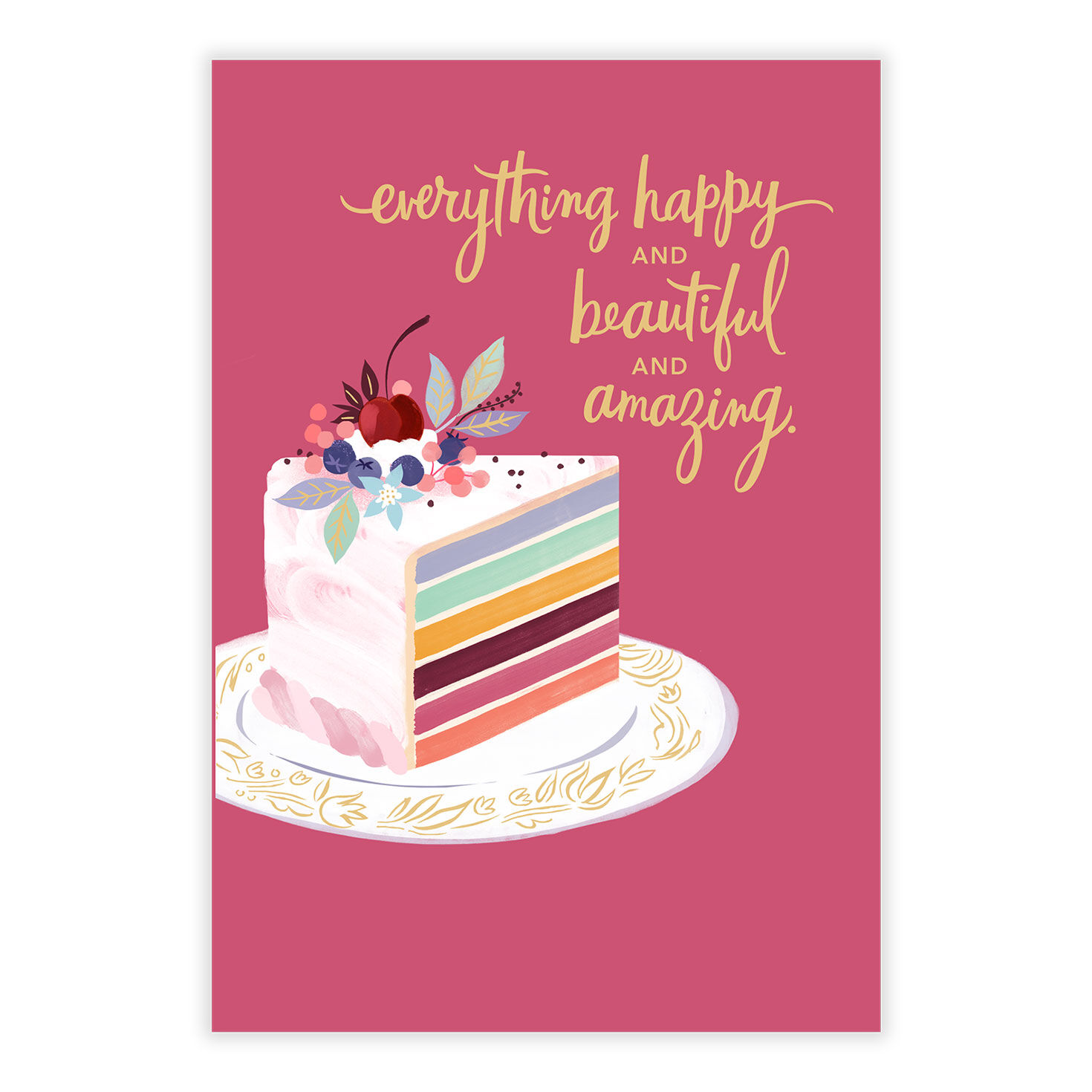 Fancy Layered Cake Birthday eCard, , large image number 2
