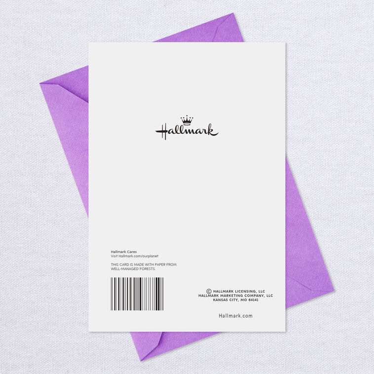 Cute Raccoons and Flowers Blank Card, , large image number 6