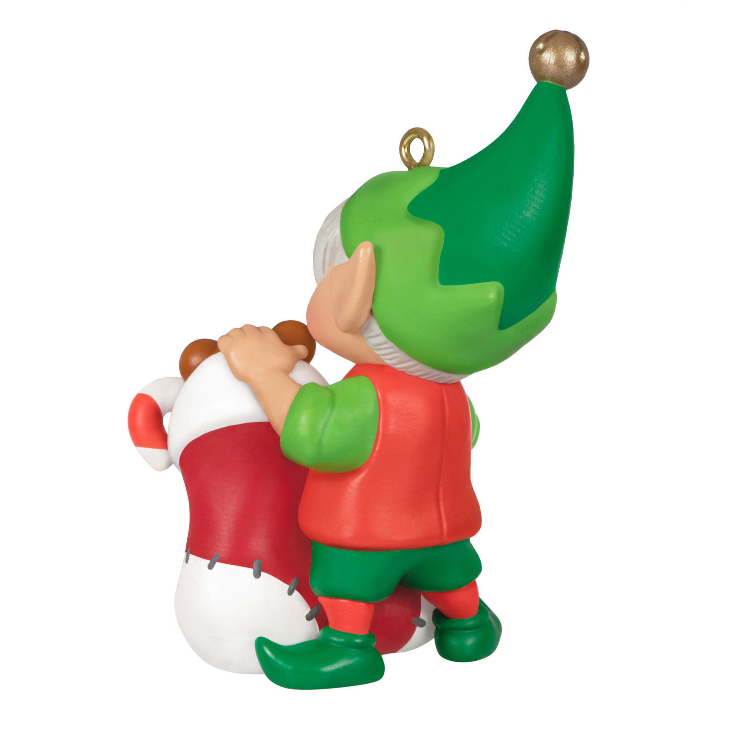 Adorno de duende del Polo Norte de Hallmark