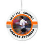 Marathon Round Metal Personalized Ornament, Custom Photo and Text, , large image number 1
