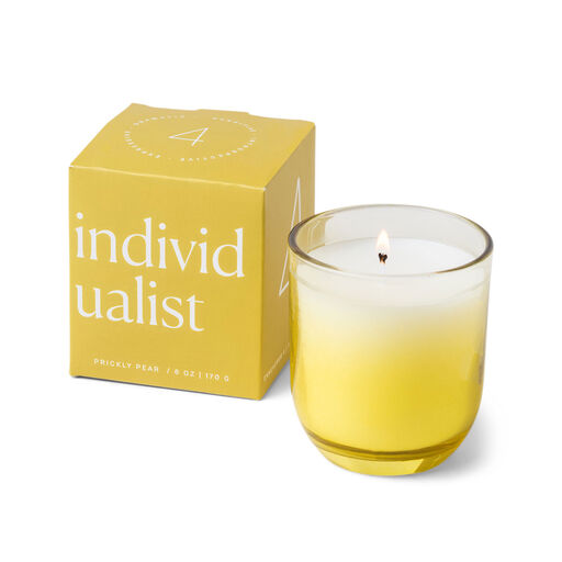 Paddywax Enneagram Individualist Prickly Spiced Pear Jar Candle, 6 oz., 