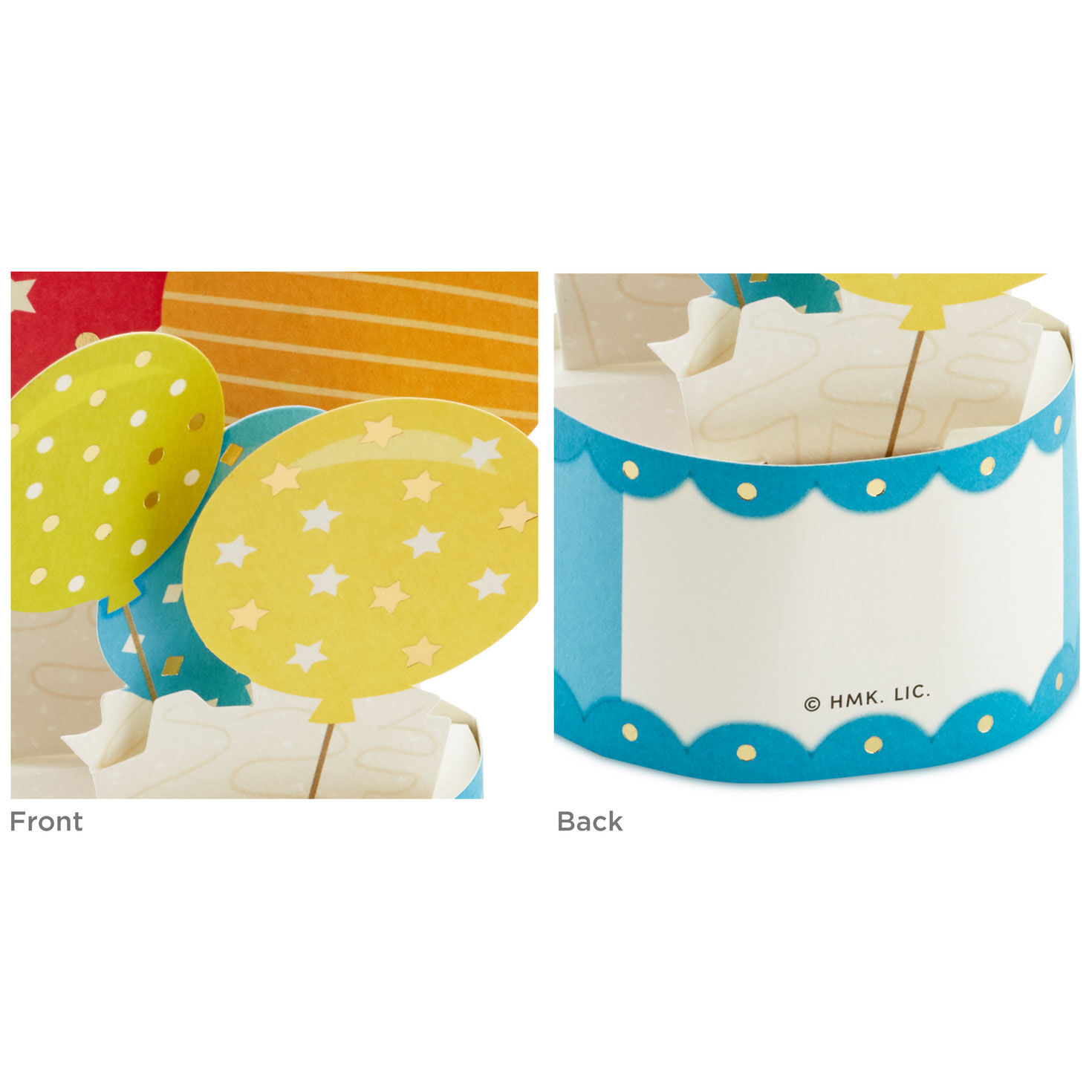 Mini Time to Celebrate Pop-Up All-Occasion Cards, Pack of 3, , large image number 4