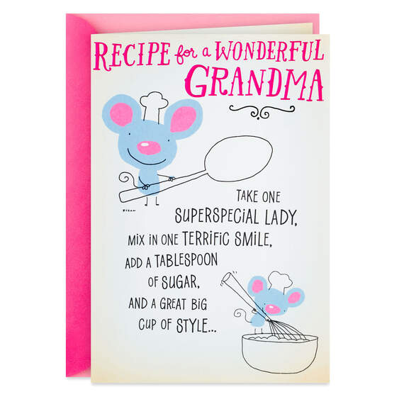 Recipe for a Wonderful Grandma