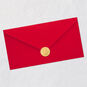 Red and Green Lettering Gift Card Holder Christmas Card Envelope Back with Seal image number 8
