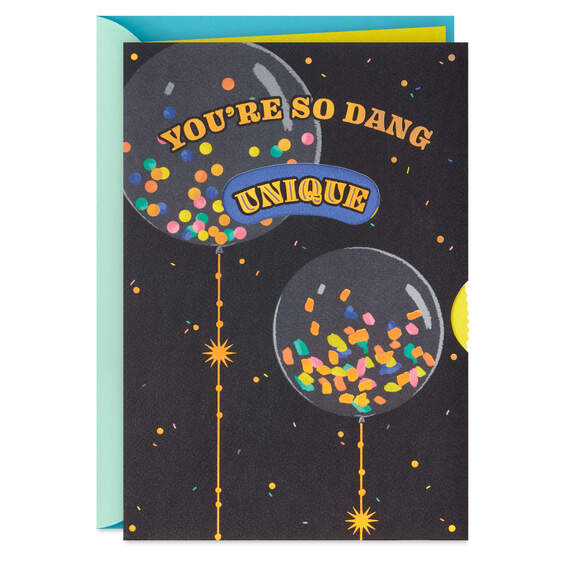 You're So Dang Amazing Birthday Card With Spinner Wheel