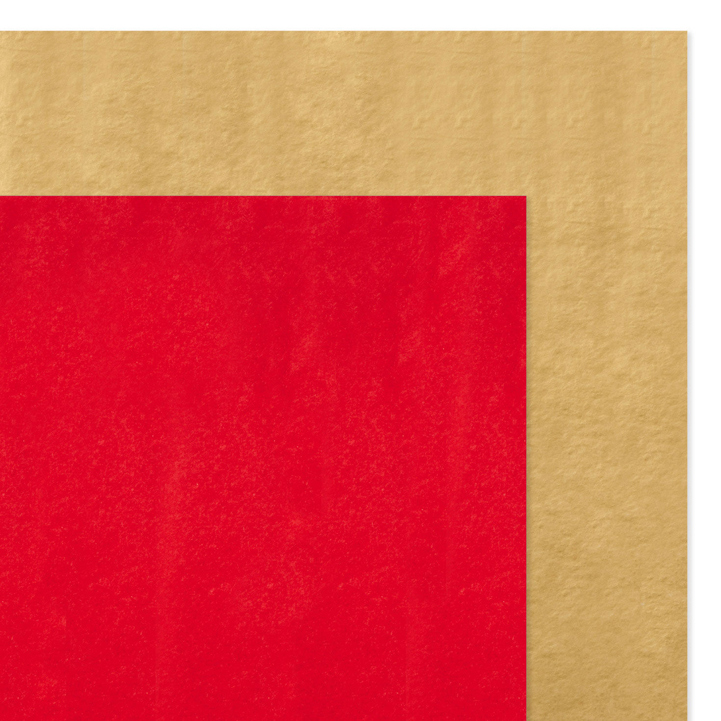 Red and Gold Tissue Paper Pack flat image number 3