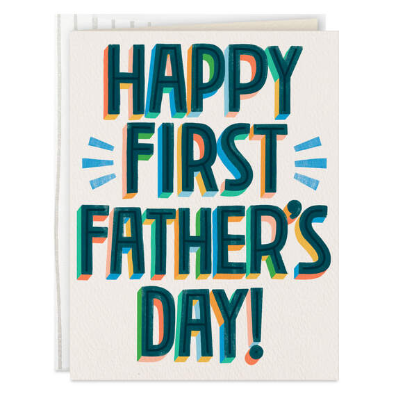 Knew You'd Be an Incredible Dad First Father's Day Card