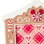 Mickey and Minnie Sculpted Gingerbread House Frame upclose detail image number 4