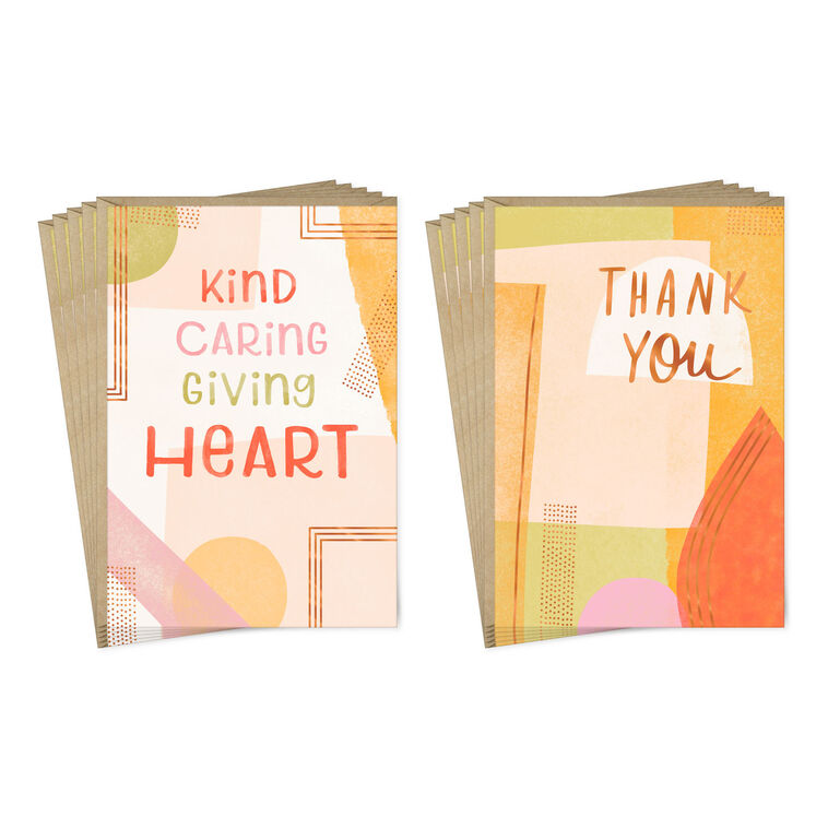 Abstract Geometrics Religious Thank You Cards, Pack of 10