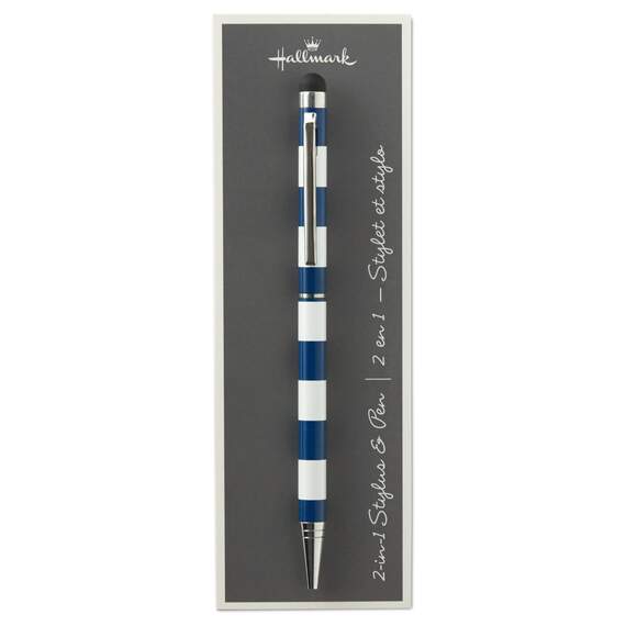 Pretty and Preppy Striped Stylus Pen, , large image number 2