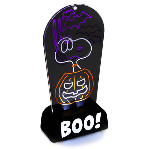 Peanuts® Snoopy Boo! Light-Up Sign, 