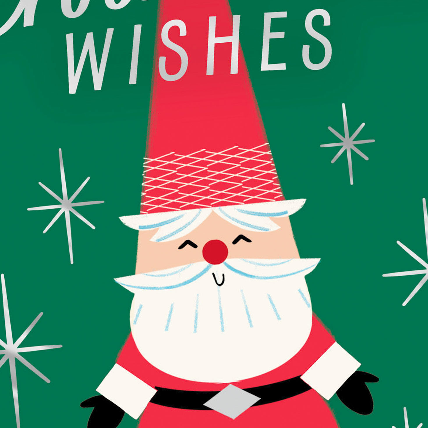 Merry Mod Santa Gift Card Greeting Christmas Card for only USD 4.99 | Hallmark