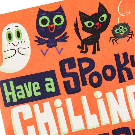 Chilling and Thrilling Funny Musical Pop-Up Halloween Card, , large image number 4