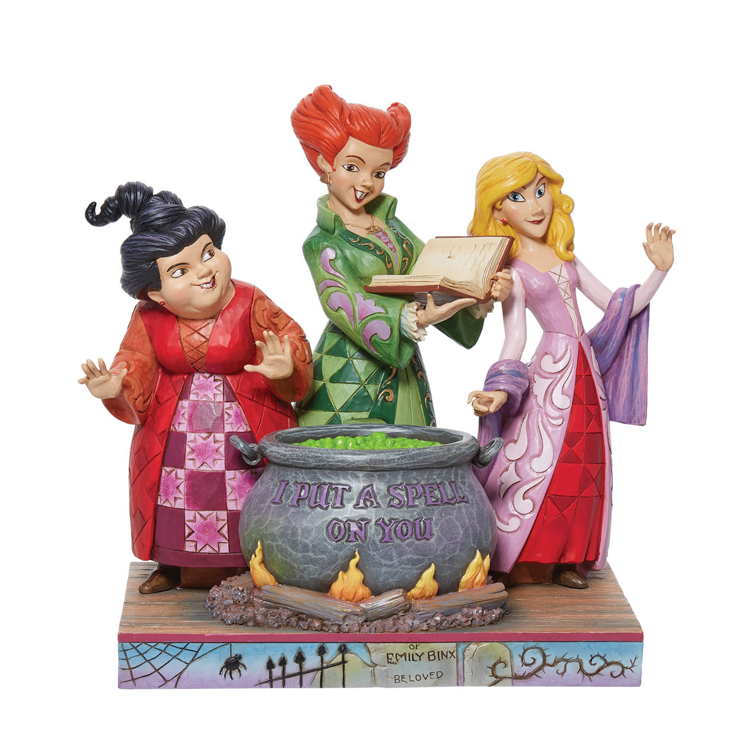 Jim Shore Disney Hocus Pocus Sanderson Sisters Figurine, 8.5"
