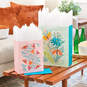 Assorted Floral and Solid 8-Pack Medium and Large Gift Bags, , large image number 2