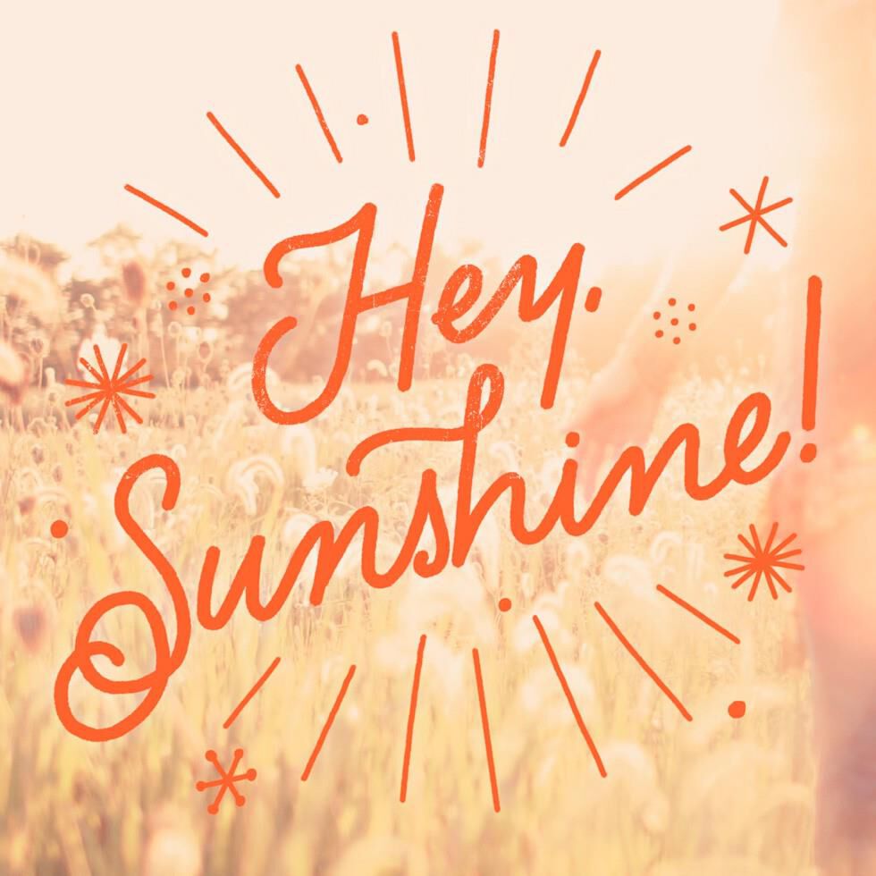 Hey Sunshine Just Because Music Card