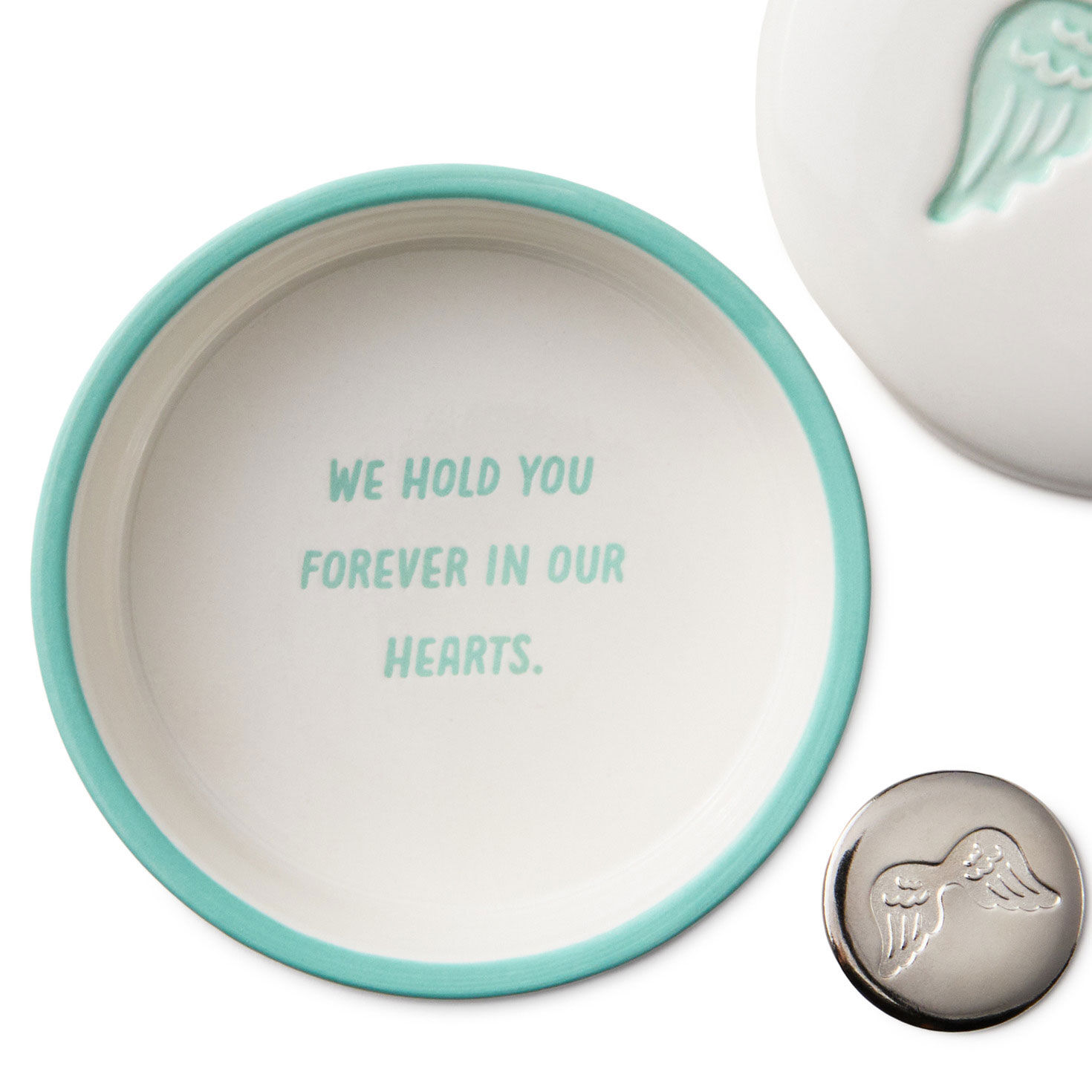 Trinket Box and Metal Token Sympathy Gift closeup view image number 4