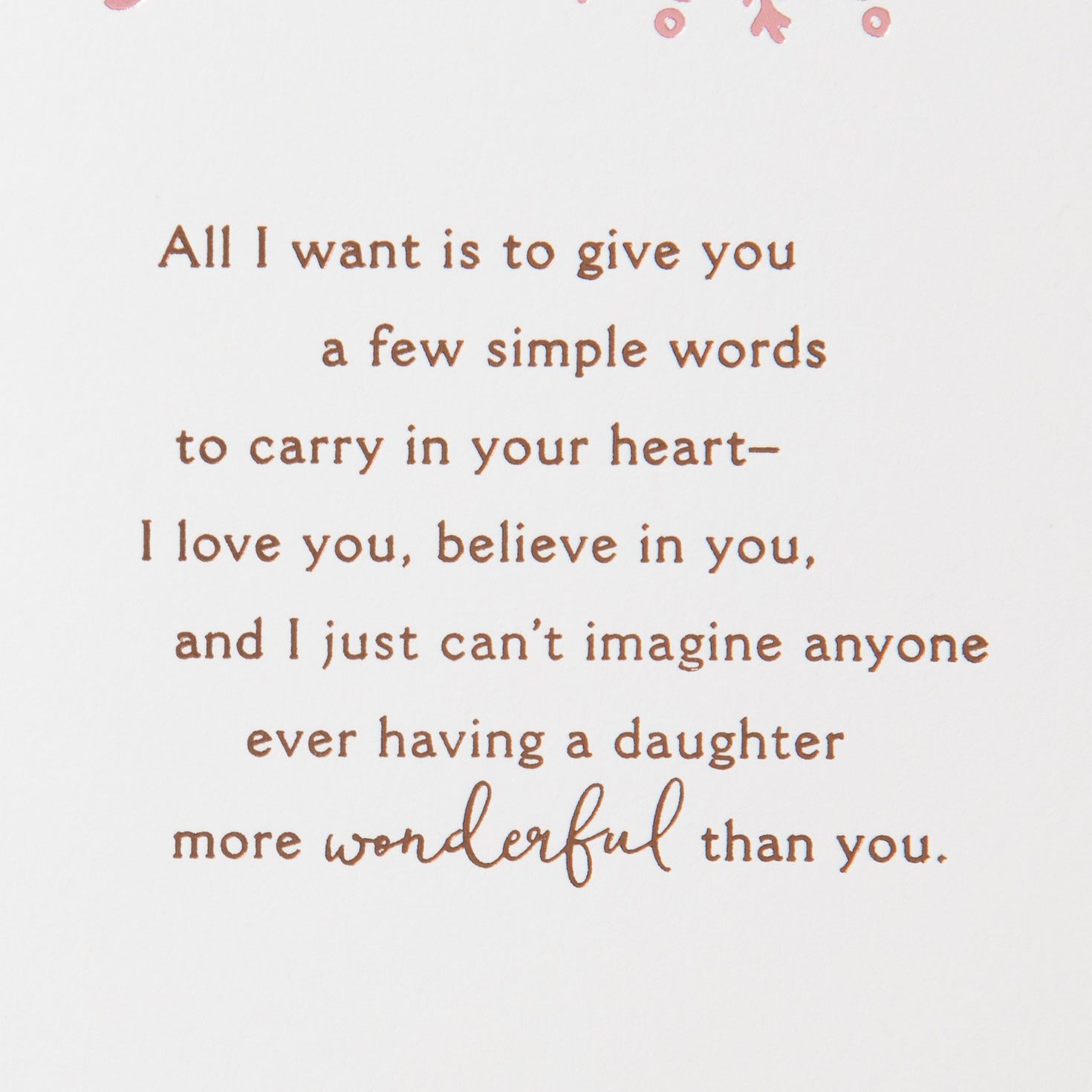 You Have a Gift for Sharing Happiness Birthday Card for Daughter, , large image number 3