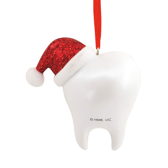 Pearly White Christmas Dentist Hallmark Ornament, , large image number 4
