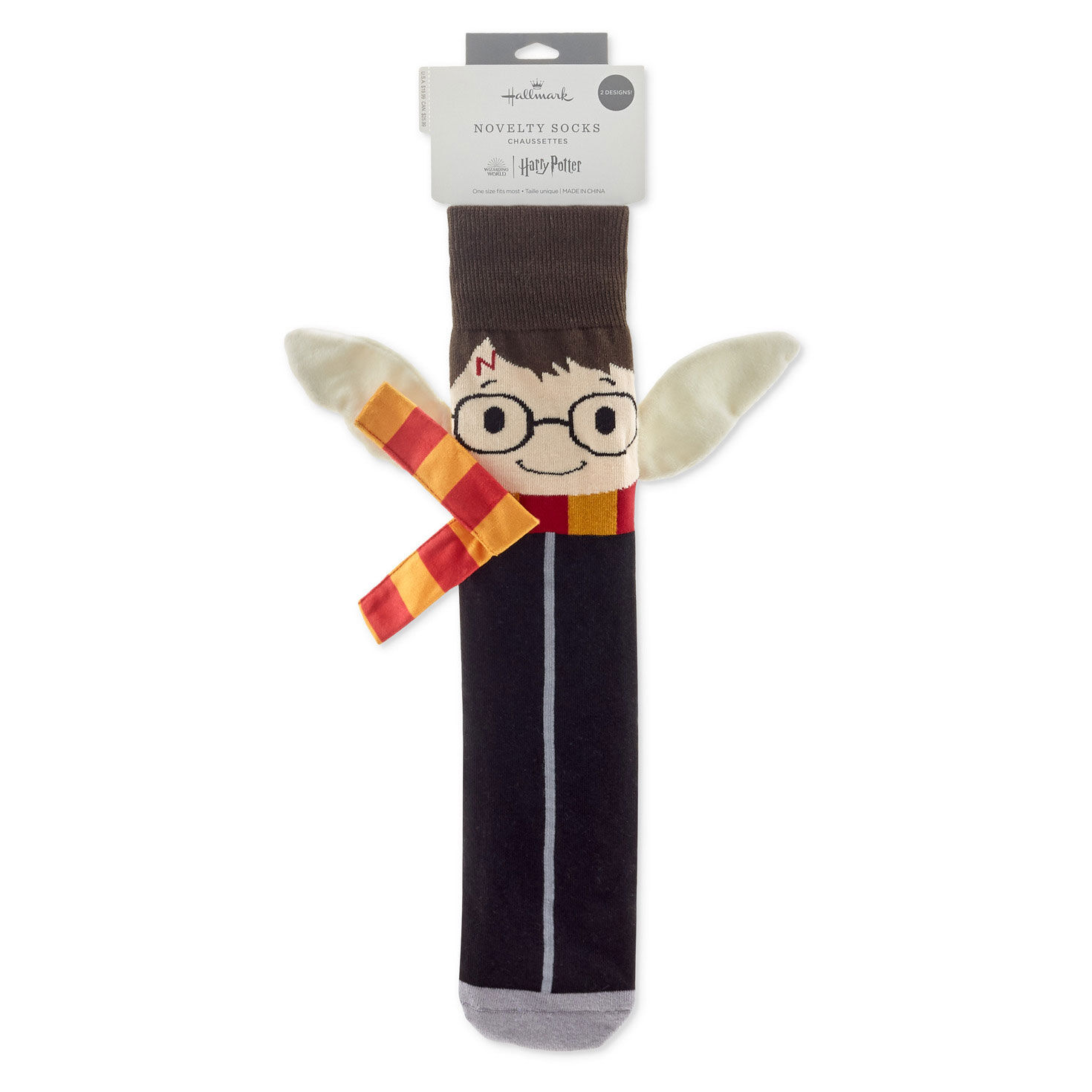 Harry Potter&trade; and Hedwig&trade; Novelty Crew Socks, , large image number 4