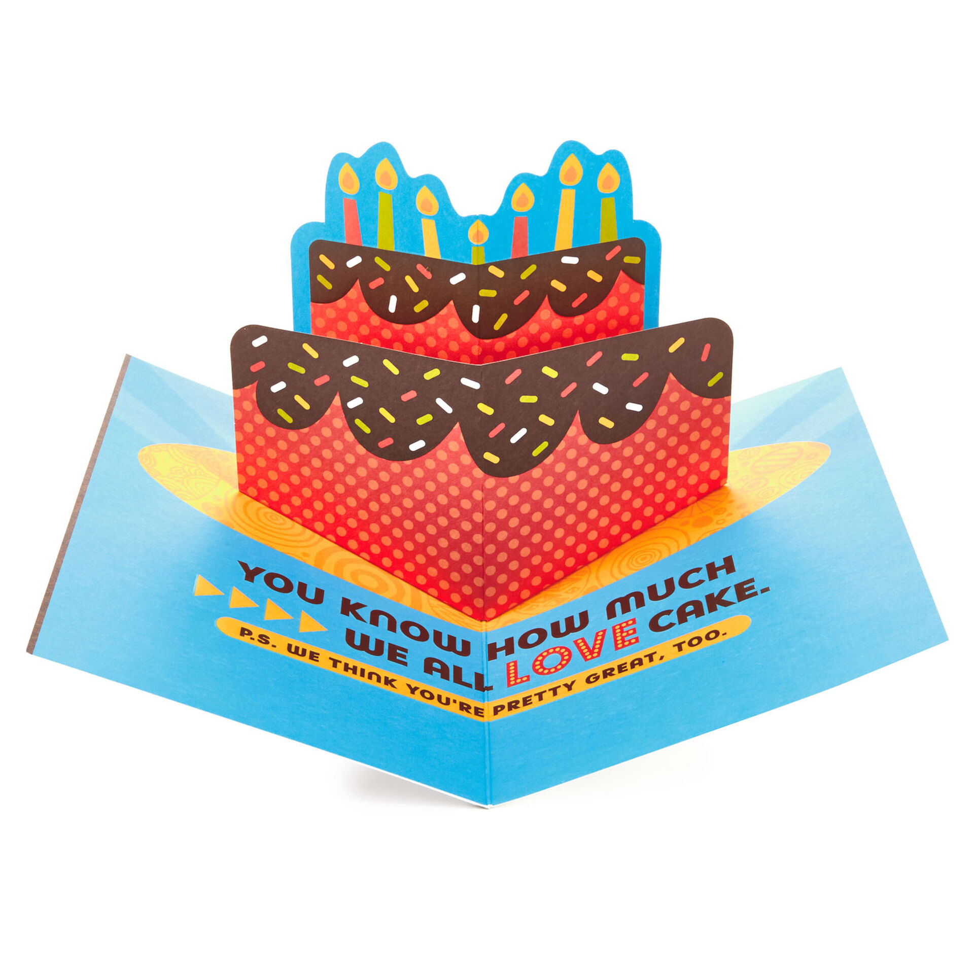 Cake and Candles Pop Up Birthday Card for Nephew - Greeting Cards ...