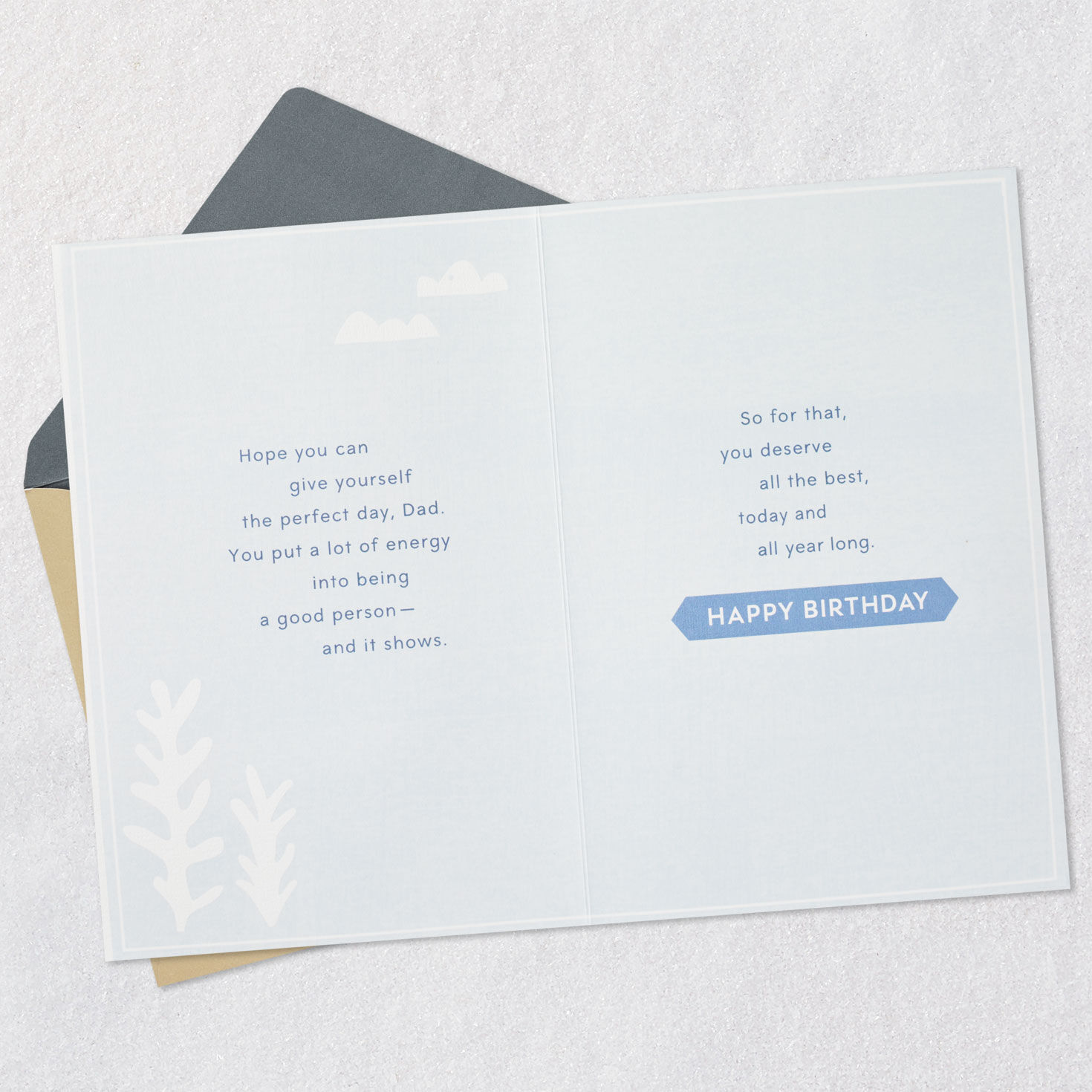 You Deserve the Best Birthday Card for Dad for only USD 7.99 | Hallmark