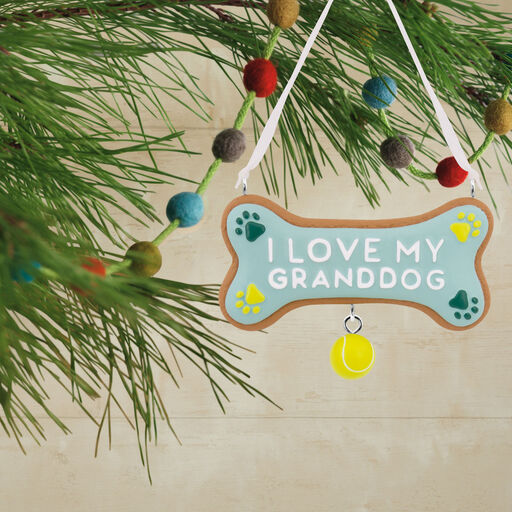 Love My Granddog Hallmark Ornament, 