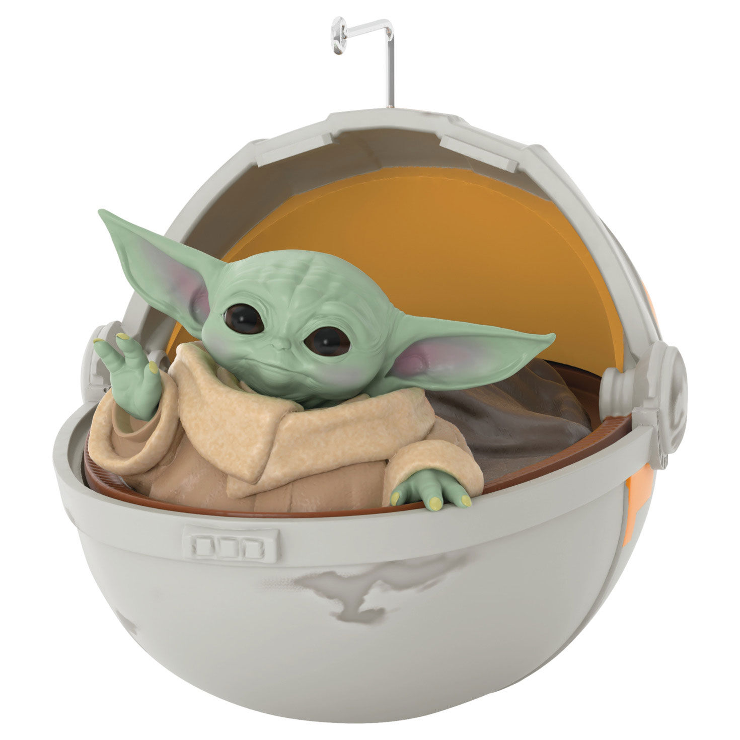 Star Wars: The Mandalorian™ Grogu™ in Hovering Pram Ornament for only USD 19.99 | Hallmark