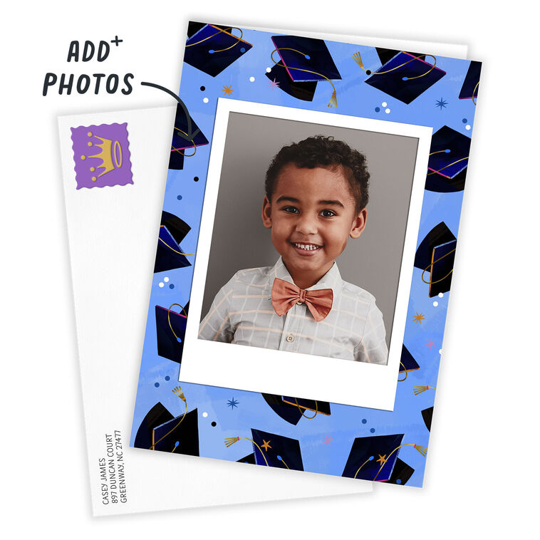 Grad Caps Custom Graduation Card, , large image number 2