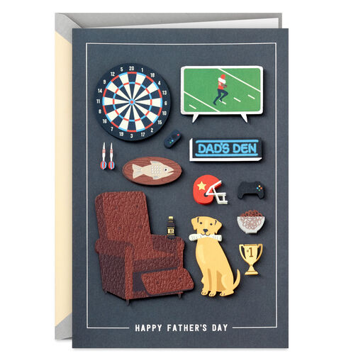 Love and Relaxation Father's Day Card, 