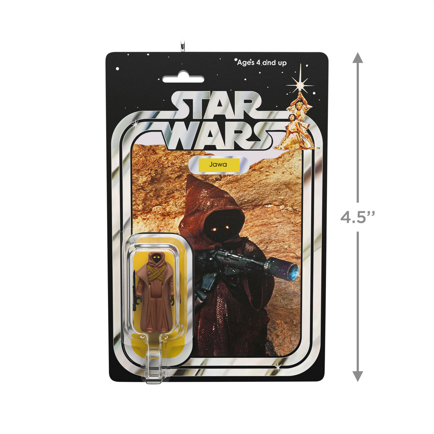 Star Wars Jawa Action Figure Ornament measurement image number 3