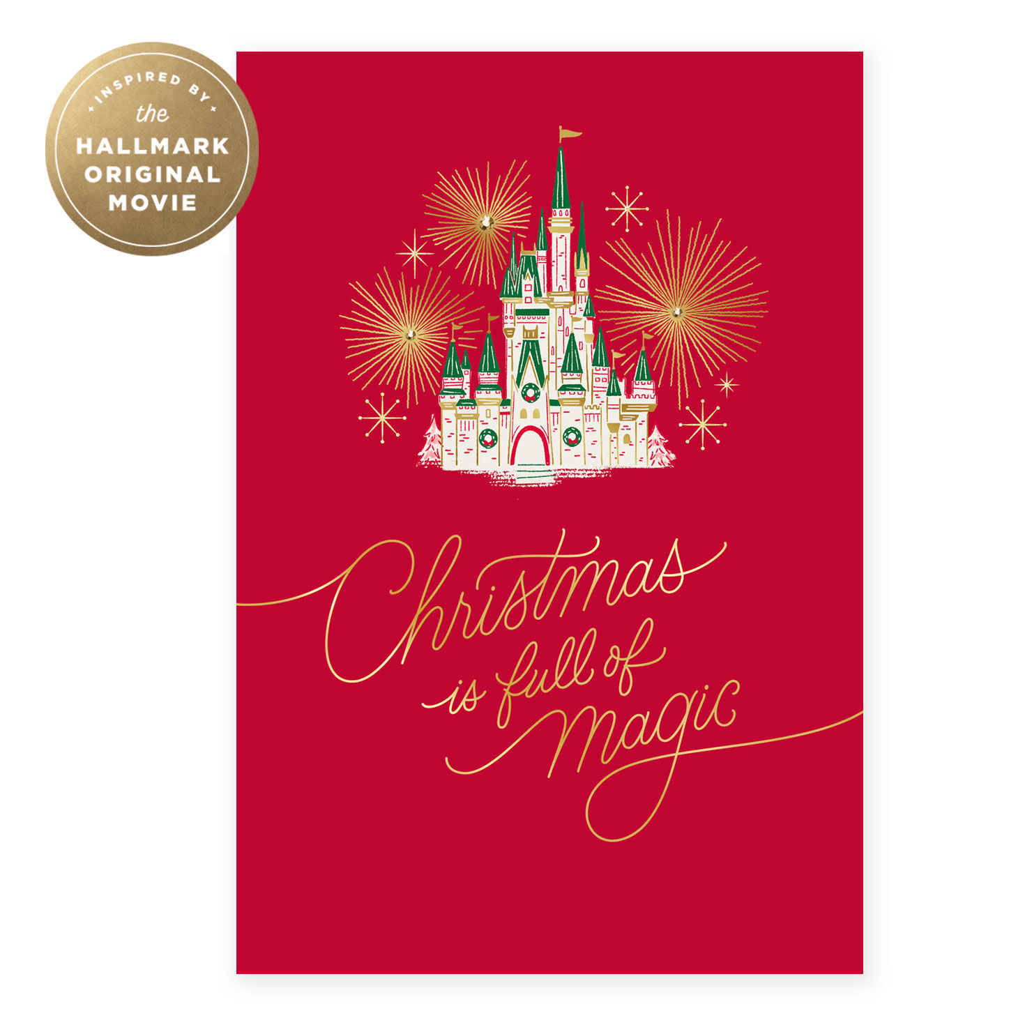 Disney "Holiday Ever After" Happiest Season Christmas Card