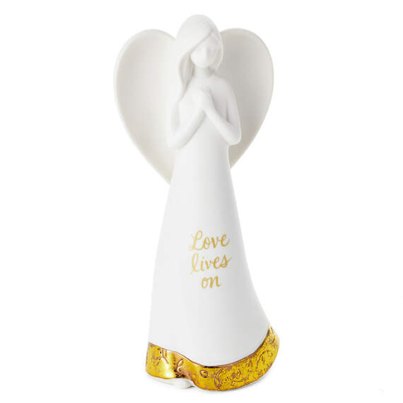 Love Lives On Angel Figurine, 8.5"