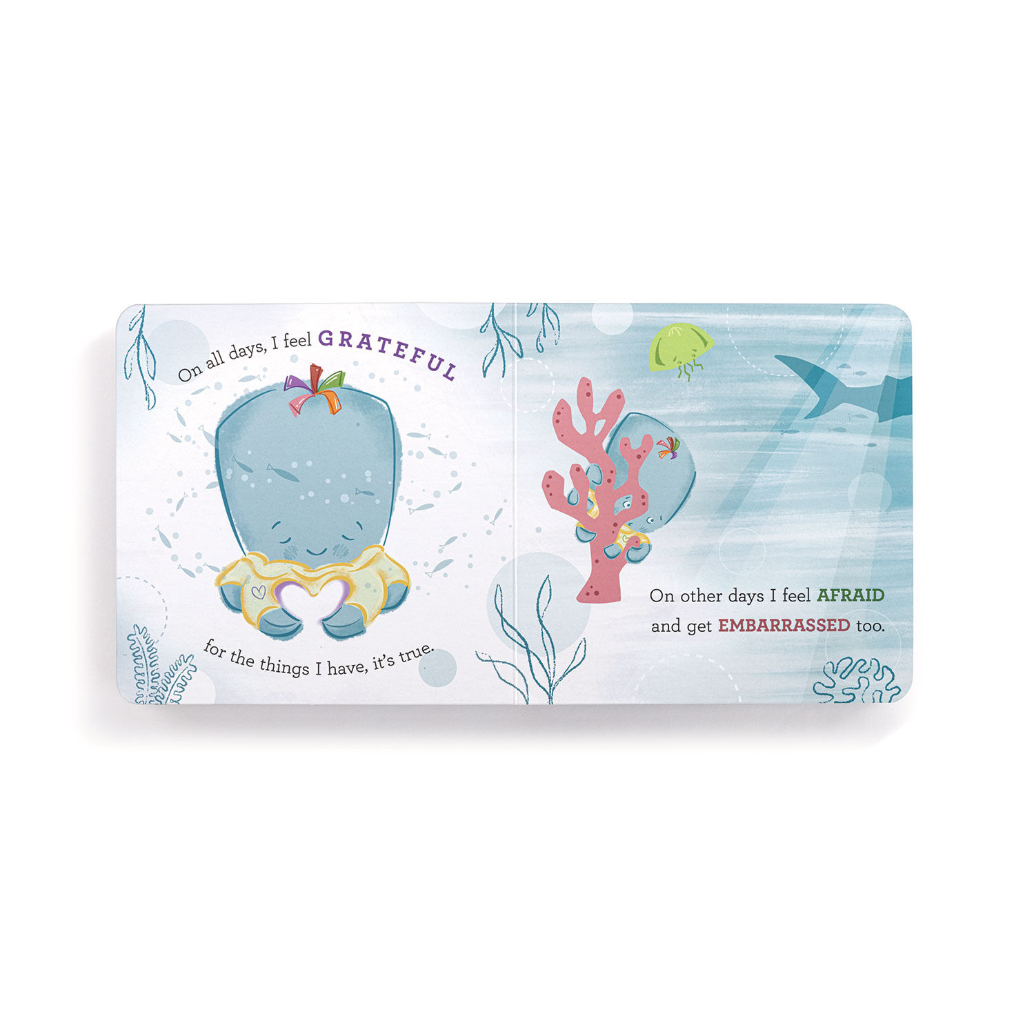 Emotional Octopus Board Book spread image number 3