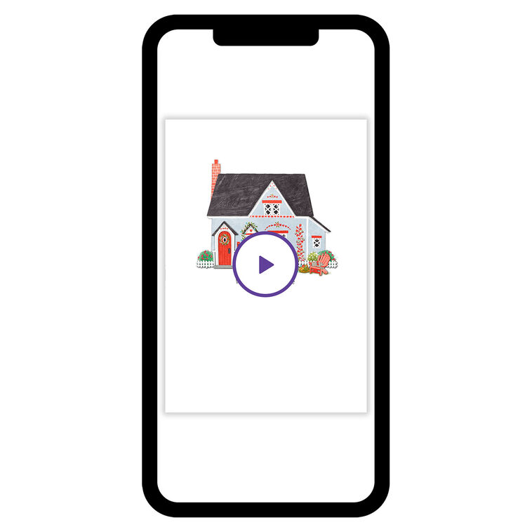 Cute House New Home Congratulations eCard