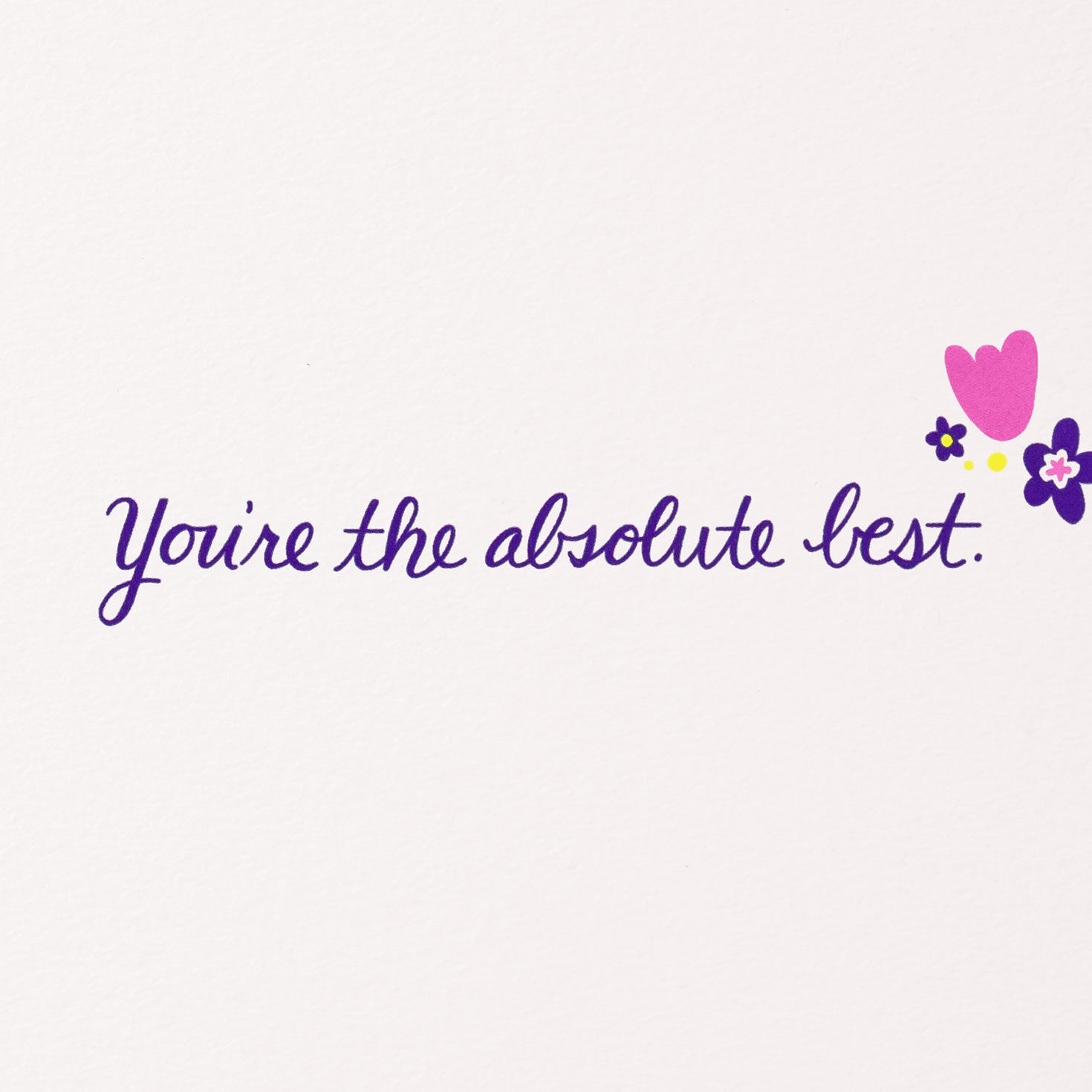 Spring Flowers Mom Mother's Day Card Sentiment image number 2