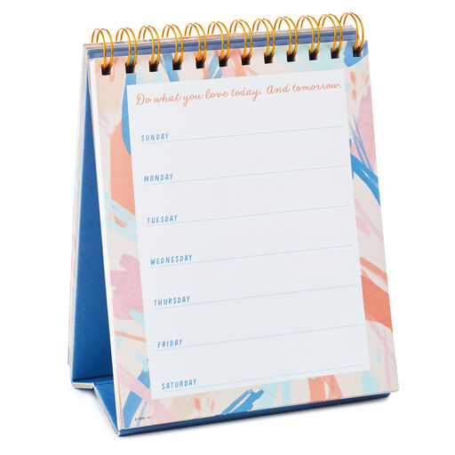 Week at a Glance Spiral Stand-Up Planner, 