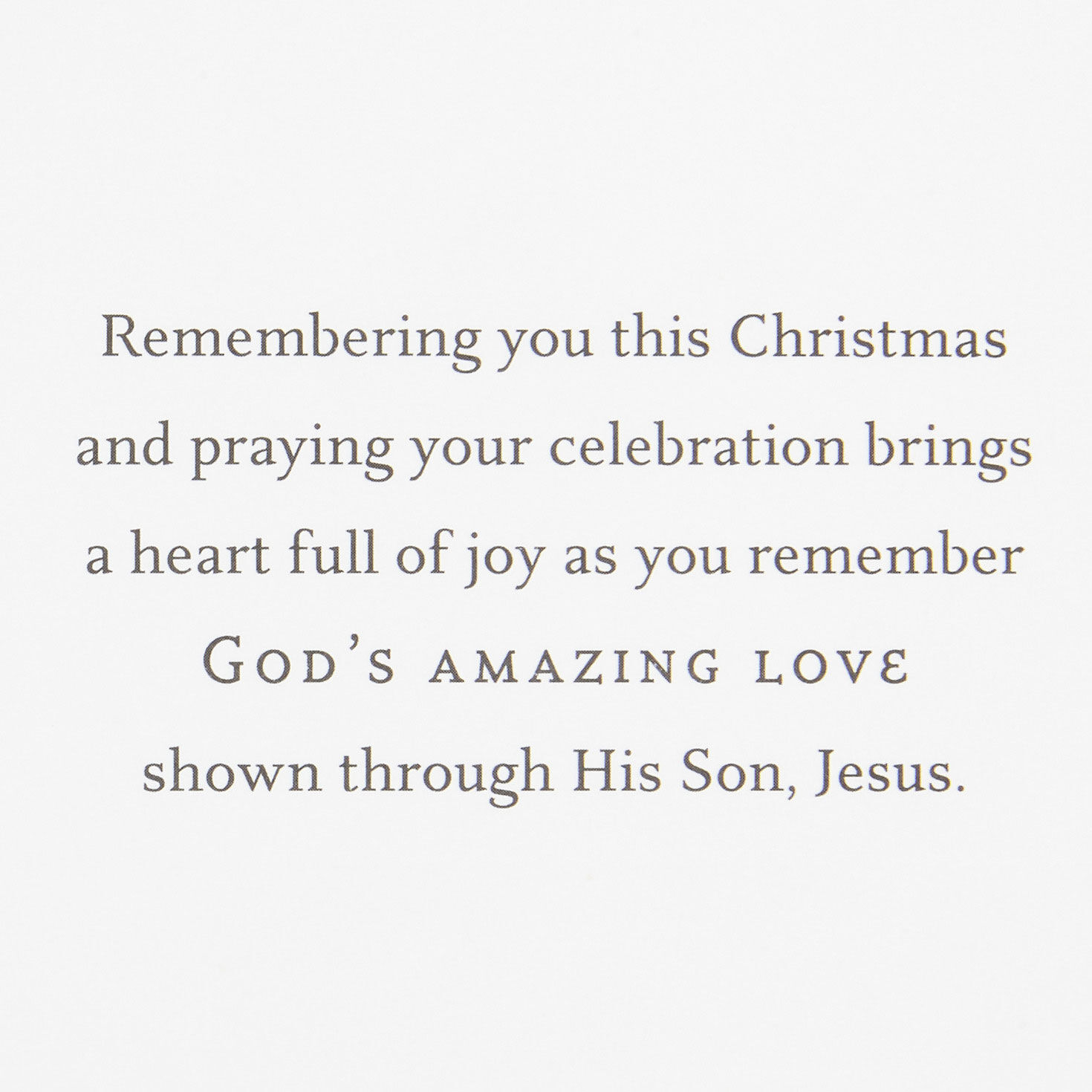 Religious Manger Boxed Christmas Card Pack Sentiment image number 4