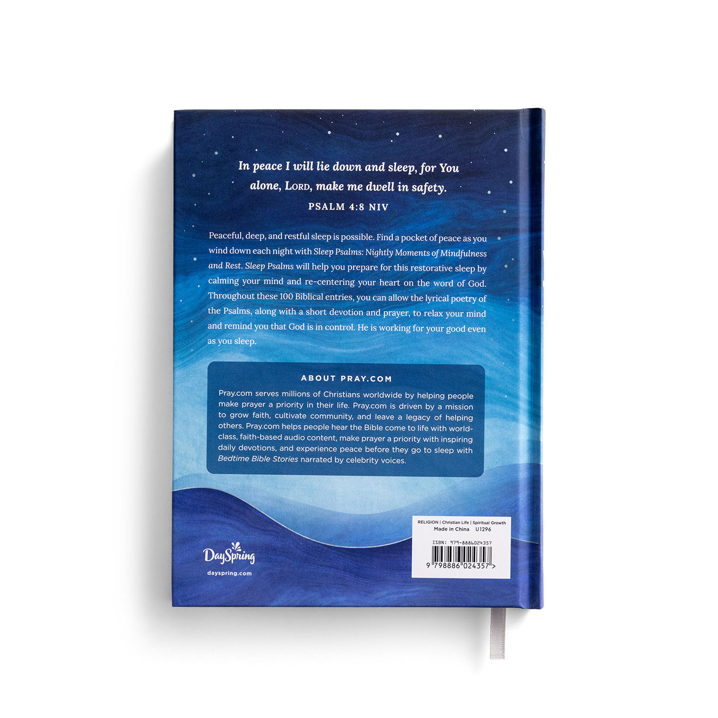 Sleep Psalms Devotions Book Back image number 2