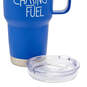 Grandkid Chasing Fuel Father's Day Blue Travel Mug With Socks, , large image number 3