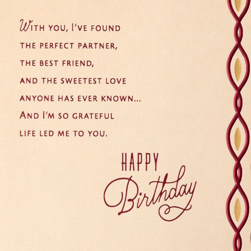 The Wonderful Man I Love Birthday Card, 