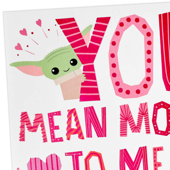 Star Wars: The Mandalorian™ Grogu™ Musical Pop-Up Valentine's Day Card With Light, , large image number 4